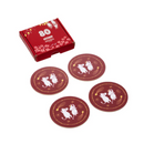 Moomin   Festive Moment Glasuntersetzer Set 4 Stück