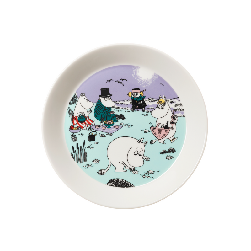 Moomin Teller  Beach Day Sommeredition 2025