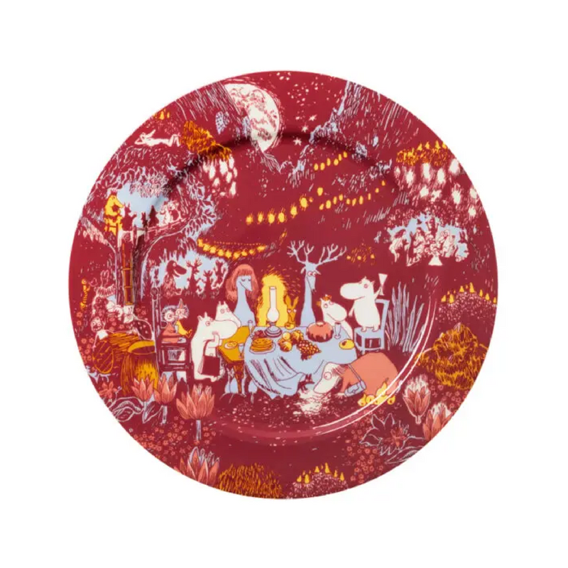 Moomin  Festive Moment Servierplatte 30cm  Winteredition 2025