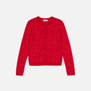 Mutka Mini Piirto Unikko Strickjacke Rot