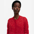 Mutka Mini Piirto Unikko Strickjacke Rot