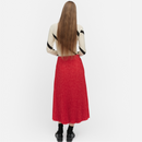 Myy Piirto Unikko  Faltenrock Rot