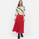 Myy Piirto Unikko  Faltenrock Rot