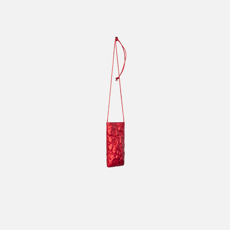 Unikko Phone Pocket Tasche Rot