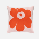 Unikko Polster 50x50cm Orange/ Rosa