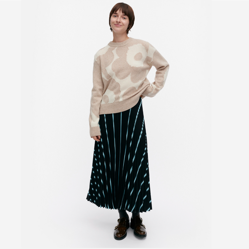 Aatto Unikko Pullover Beige/ Ecru