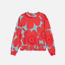 Leiot Unikko Sweatshirt Rot/Hellblau
