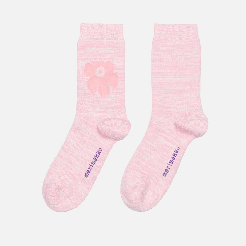 Pirtti Unikko Socken Rosa