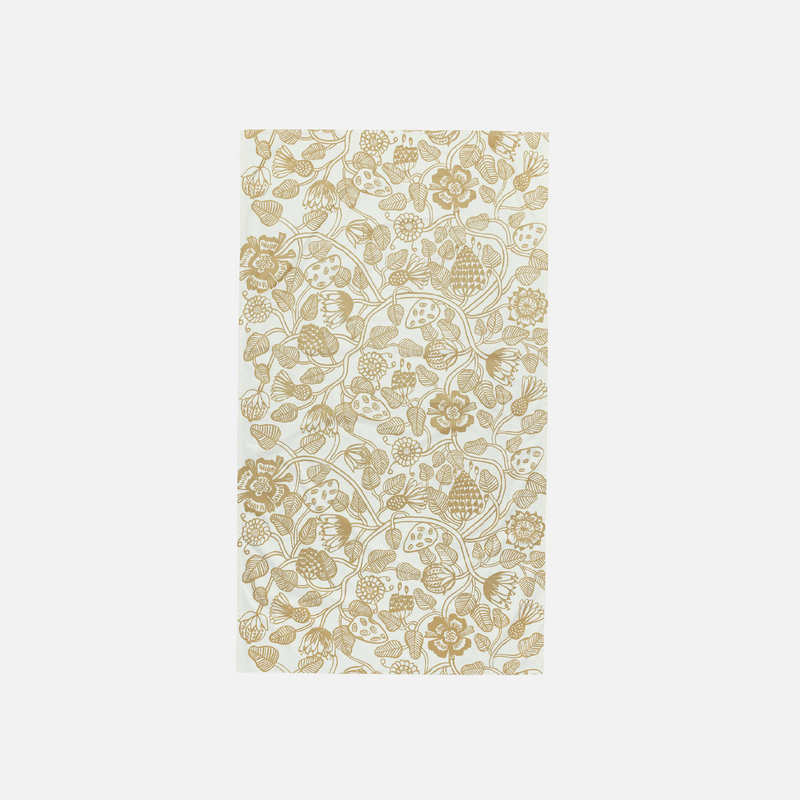 Tiara Tischtuch Weiss / Gold