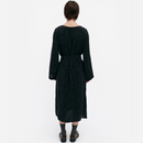 Tyväri Piirto Unikko Kleid Schwarz/Grau