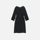 Tyväri Piirto Unikko Kleid Schwarz/Grau