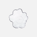 Unikko Shape Glasteller 13cm Klar