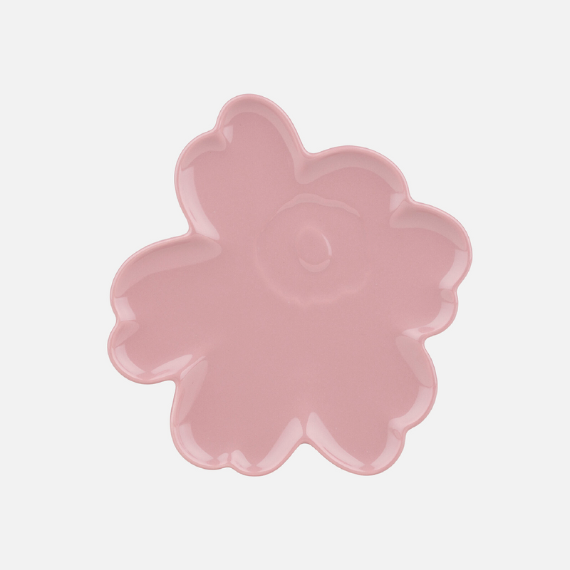 Unikko Shape Teller 20 cm Rosa