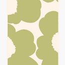 Iso Unikko Baumwollsatin Hellgrün