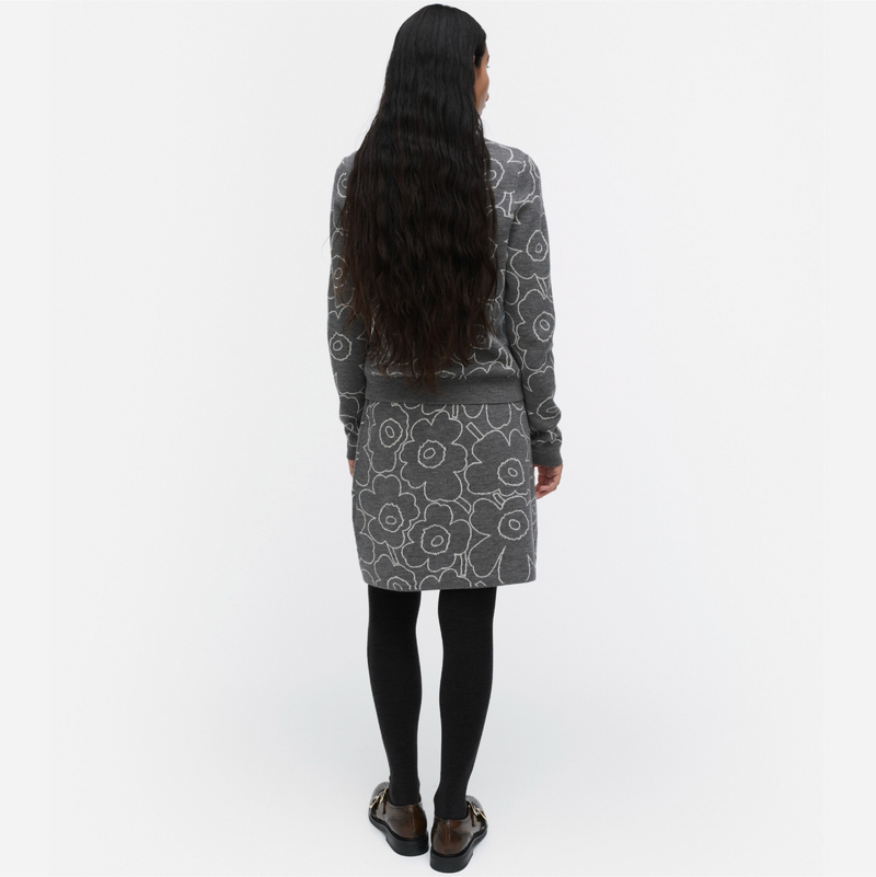 Vapaus Piirto Unikko Strickrock Grau