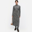 Willat Piirto Unikko Strickkleid Grau