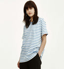 Lyhythiha Shirt Weiss/Aqua