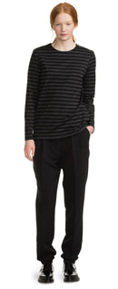 Longi TShirt Dunkelgrau/Schwarz