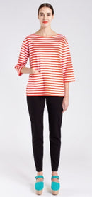 Pikasso Shirt Weiss/Tomato