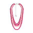 Lehto Holzperlenkette Rosa/Pink