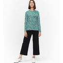 Iloisesti Pukettimeri Shirt Grün/Weiss