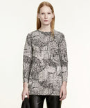 Neatha Tunika Weiss/ Schwarz