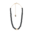 Säihke Holzperlenkette Schwarz/Gold