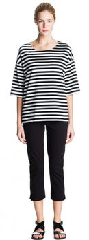 Klein Caprihose Schwarz