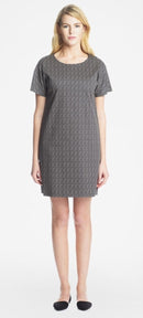 Kaimata Kleid Schwarz/Beige