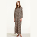 Katju Nachthemd Beige/Schwarz XS