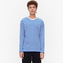 Tasaraita Pitkähiha Weiss/Blau 070 Unisex