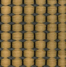 Duetto Teppich mit grauem Papiergarn, 10x10cm