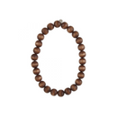 Suomi Holzperlenkette Braun