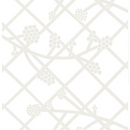 Hortensie Leinenstoff Naturweiss