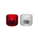 Kastehelmi Windlicht Set Klar& Cranberry