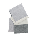 Terva Badetuch White/Multi/Grau 85x180cm