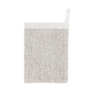 Meri Waschhandschuh Beige/Weiß