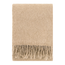 Saaga Mohair Wolldecke Beige 130x170 cm