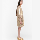 Alppivuokko Unikko Kleid Gold 36