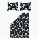 Unikko Bettwäsche Dunkelblau Cotton