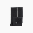 Tiiliskivi Gästehandtuch Schwarz/Weiss