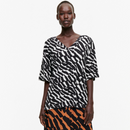 Kevätvesikko Kiikari Shirt Hellgrün/Schwarz