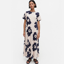 Kalliokielo Unikko Kleid Beige/Navy XS