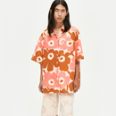 Kukinto Unikko Shirt Peach/Ochre