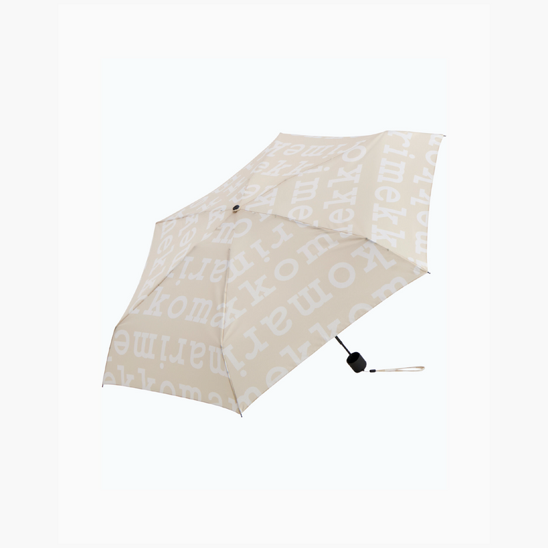 Marilogo Regenschirm Mini Manual Beige