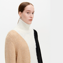 Milna Härkä Pullover Beige/Schwarz