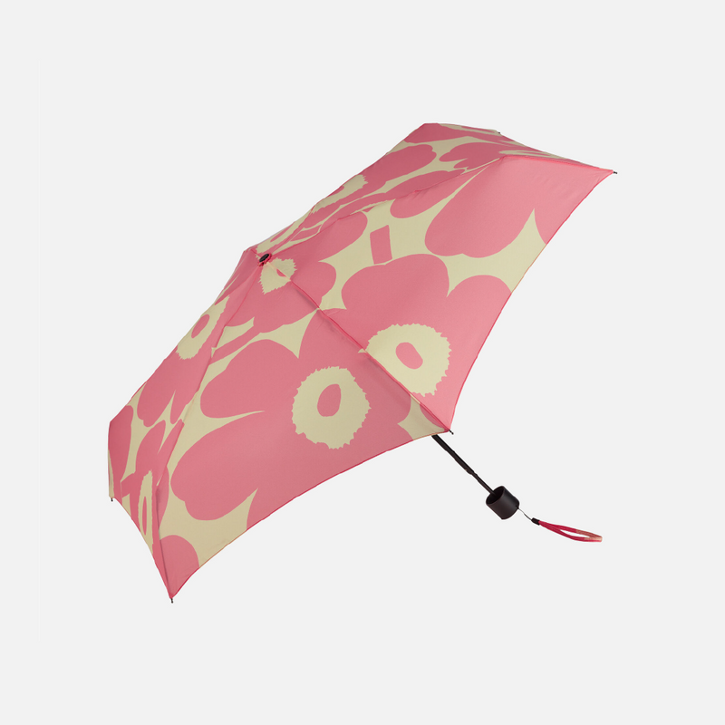 Mini Unikko Regenschirm Mini Manual Rosa/Vanille