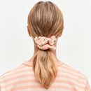 Makuisa Tasaraita Scrunchie Peach