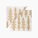 Kuusikossa Papierservietten Gold 33x33cm