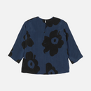 Mundina Juhlaunikko Shirt Blau/Schwarz 36